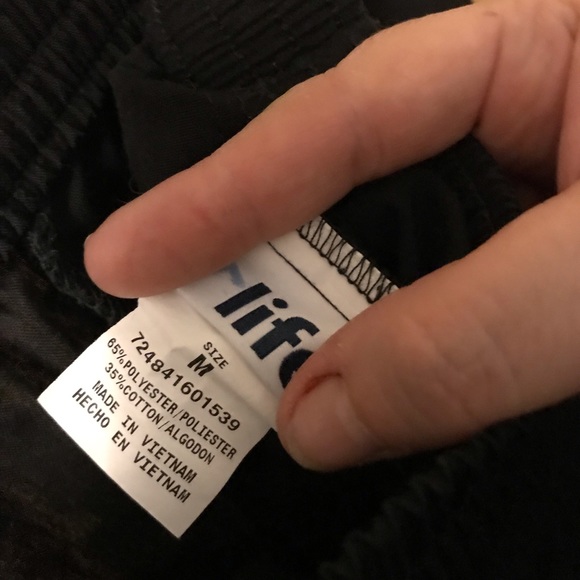 V life elastic pants size medium/w pockets Black - Picture 5 of 6
